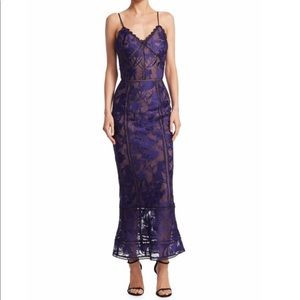 Marchesa Notte Lace Dress